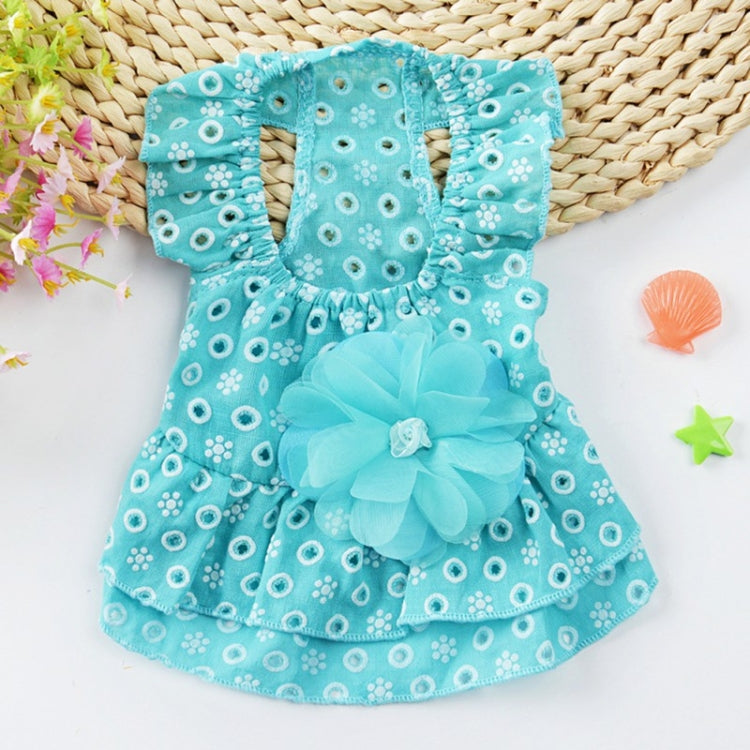 Dog Spring and Summer Thin Lace Princess Dress Small Pet Clothing, XS, S, M, L, XL