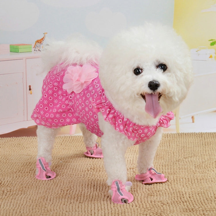 Dog Spring and Summer Thin Lace Princess Dress Small Pet Clothing, XS, S, M, L, XL