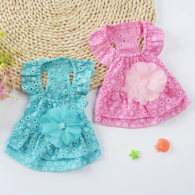 Dog Spring and Summer Thin Lace Princess Dress Small Pet Clothing, XS, S, M, L, XL