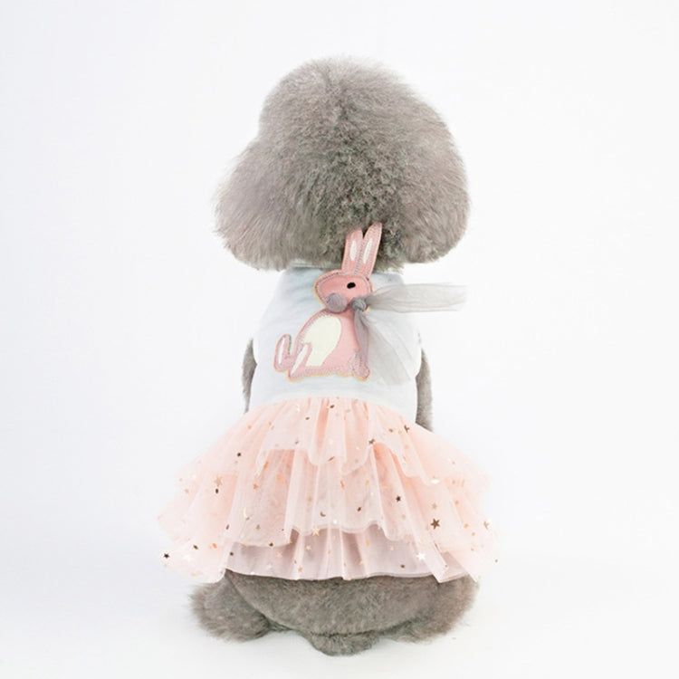 Pet Clothing Cat Dog Spring and Summer Obedient Rabbit Skirt