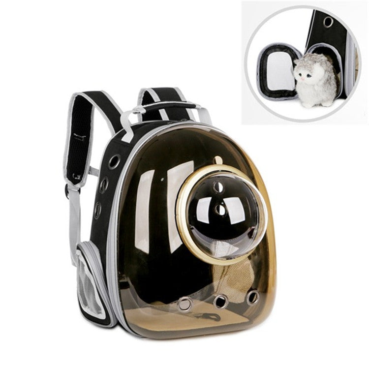 Space Capsule Pet Bag Panoramic Transparent Cat Go Out Portable Breathable Backpack