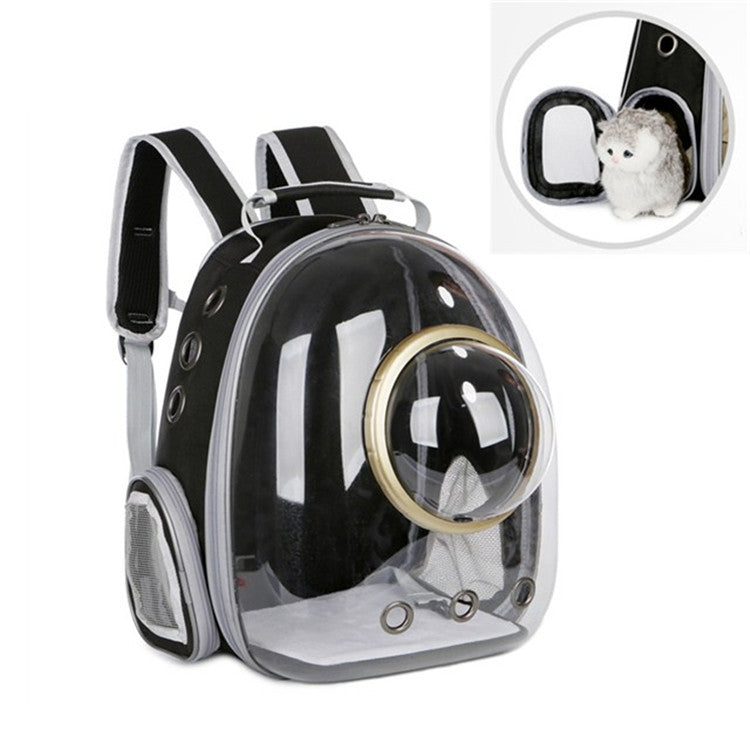 Space Capsule Pet Bag Panoramic Transparent Cat Go Out Portable Breathable Backpack