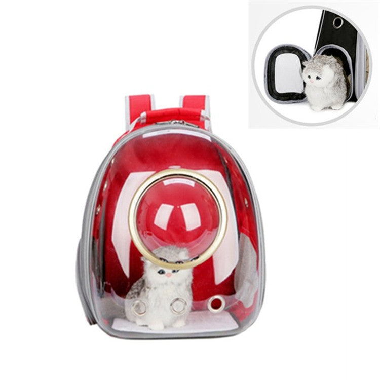 Space Capsule Pet Bag Panoramic Transparent Cat Go Out Portable Breathable Backpack