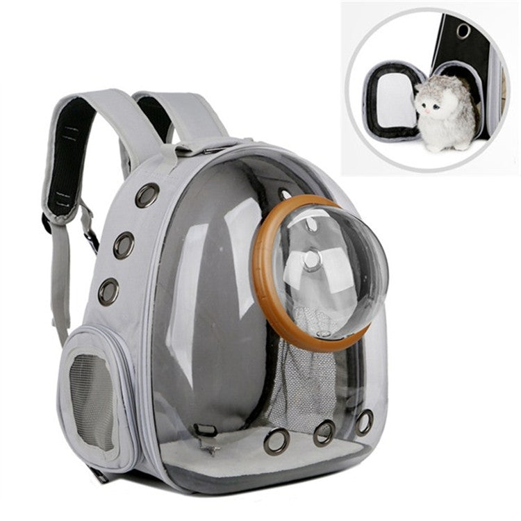 Space Capsule Pet Bag Panoramic Transparent Cat Go Out Portable Breathable Backpack