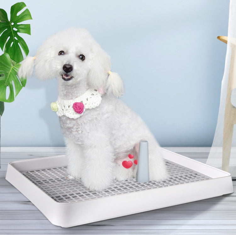 Open Type Pet Dog Toilet Potty Pet Supplies, 38.3x30.9cm, 57.2x45.5cm