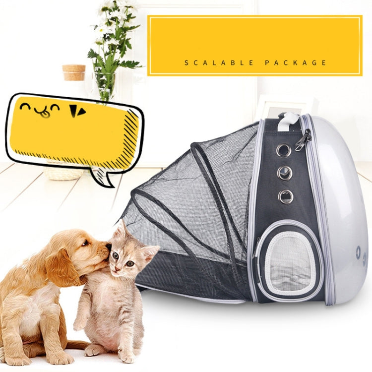 Pet Expandable Space Capsule Backpack Foldable Cat Bag