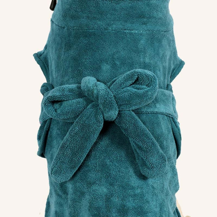 Pet Dog Bathrobe Bath Towel Strong Absorbent Bath Quick-drying Clothes