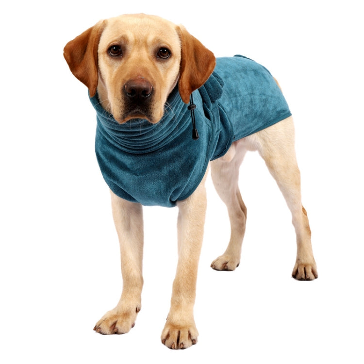 Pet Dog Bathrobe Bath Towel Strong Absorbent Bath Quick-drying Clothes