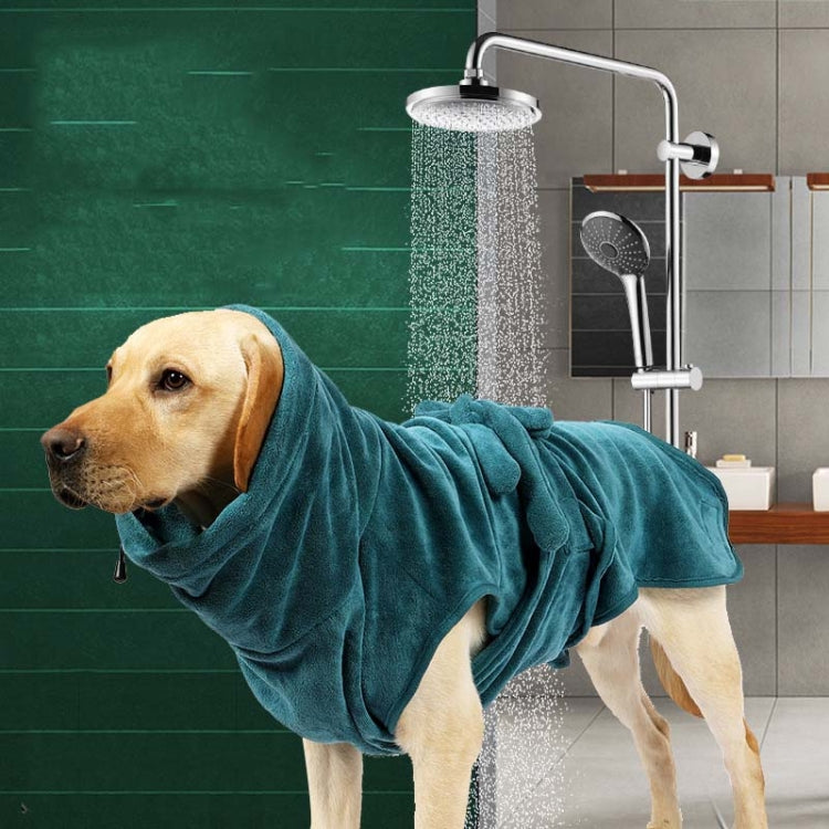 Pet Dog Bathrobe Bath Towel Strong Absorbent Bath Quick-drying Clothes, XS, S, M, L, XL, XXL, XXXL