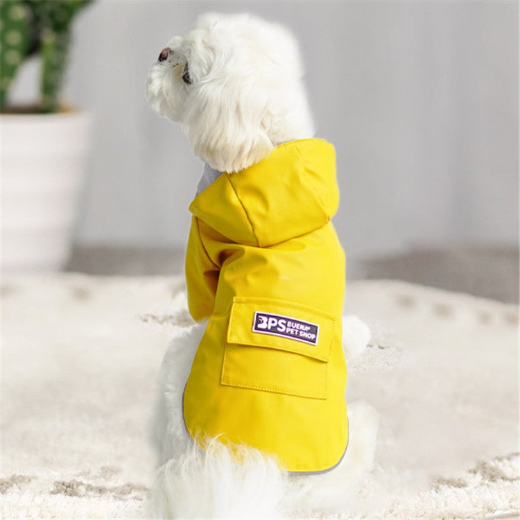 Dog Raincoat Hooded Four-Legged Clothes Waterproof All-Inclusive Small Dog Pet Raincoat