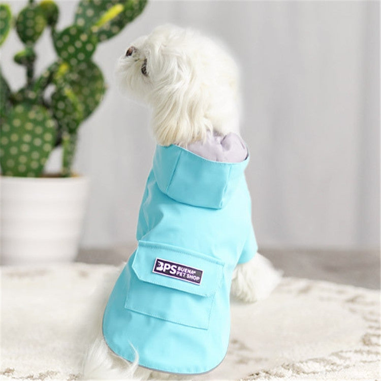 Dog Raincoat Hooded Four-Legged Clothes Waterproof All-Inclusive Small Dog Pet Raincoat