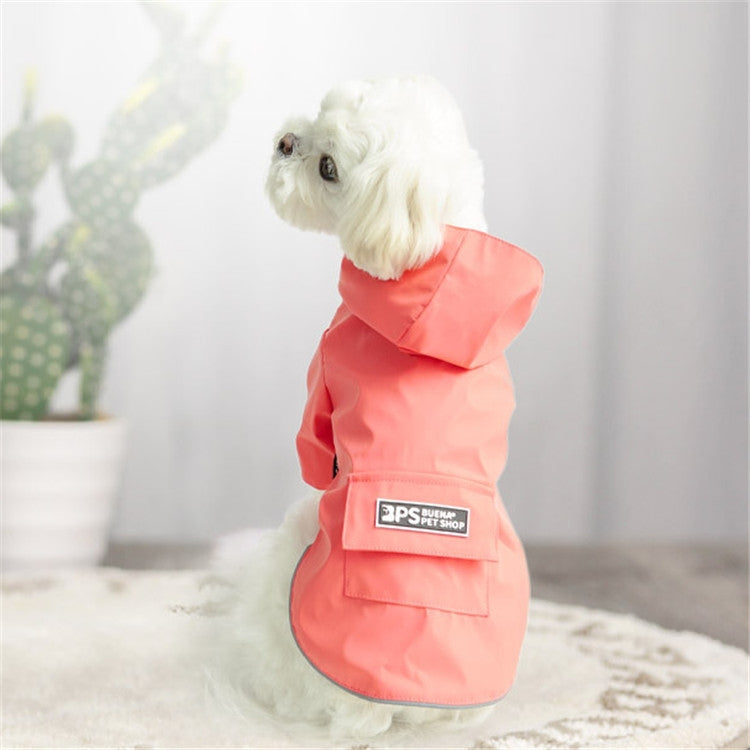 Dog Raincoat Hooded Four-Legged Clothes Waterproof All-Inclusive Small Dog Pet Raincoat