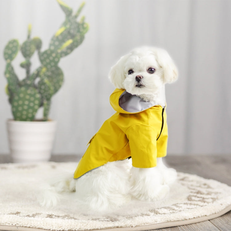 Dog Raincoat Hooded Four-Legged Clothes Waterproof All-Inclusive Small Dog Pet Raincoat