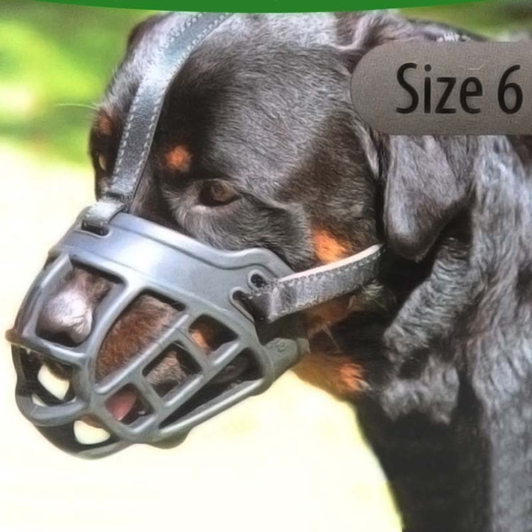 Mesh Breathable Silicone Anti-bite and Anti-call Pet Muzzle