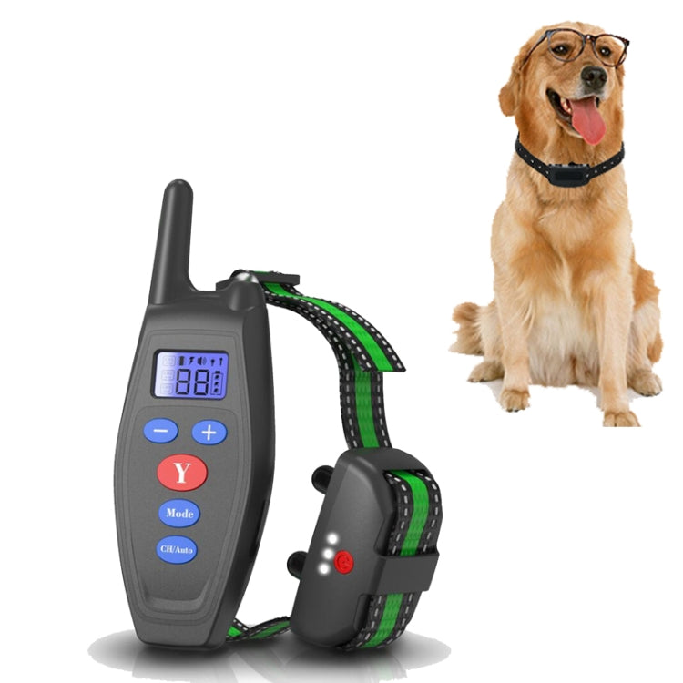 Dog Training Device Remote Control Bark Control Charging Waterproof Pet Training Collar with Electric Shock Vibration