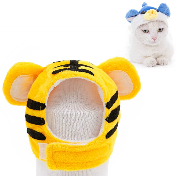 Soft Cat Headgear Cat Dog Cross Dress Pet Hat, XS, S, M, L