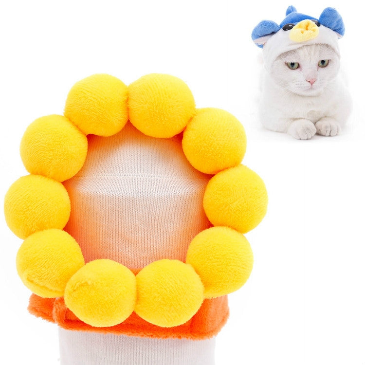 Soft Cat Headgear Cat Dog Cross Dress Pet Hat