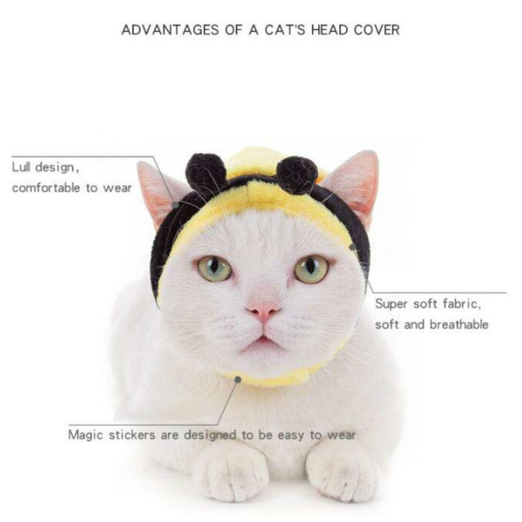 Soft Cat Headgear Cat Dog Cross Dress Pet Hat