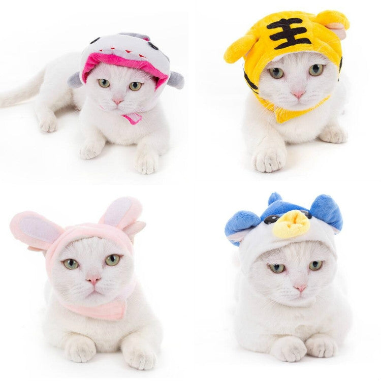 Soft Cat Headgear Cat Dog Cross Dress Pet Hat