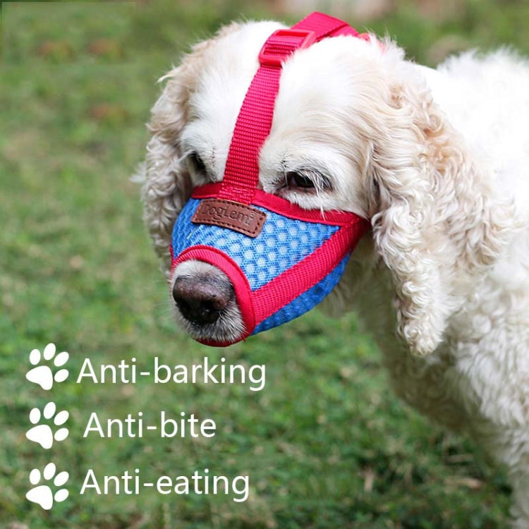 Doglemi Dog Muzzle Pet Supplies Breathable Bark Stopper Muzzle Dog Mouth Cover, S, M, L, XL, XXL