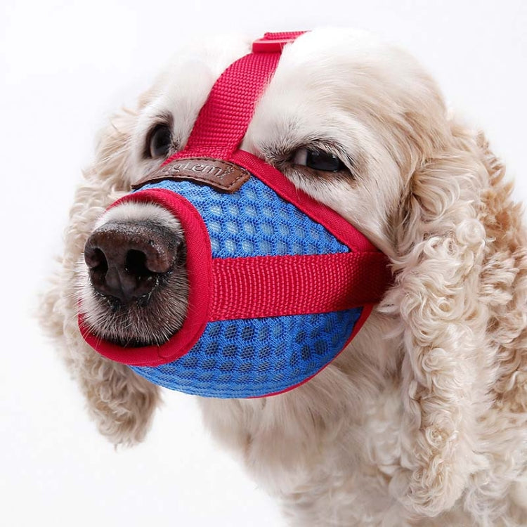 Doglemi Dog Muzzle Pet Supplies Breathable Bark Stopper Muzzle Dog Mouth Cover