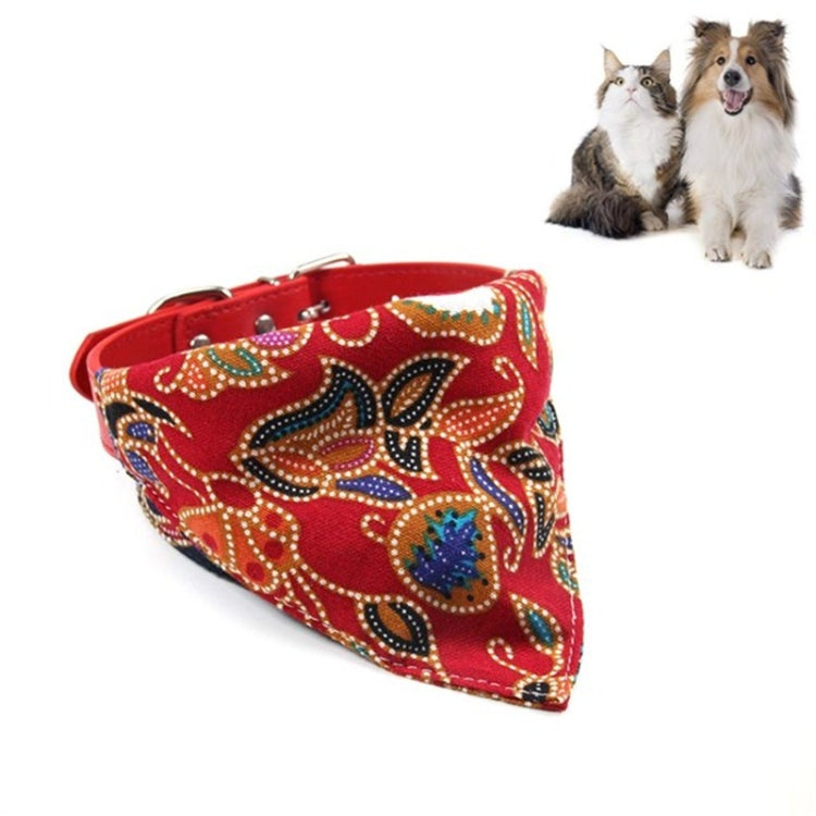 Cotton Pet Bib Cat Headband Dog Saliva Towel