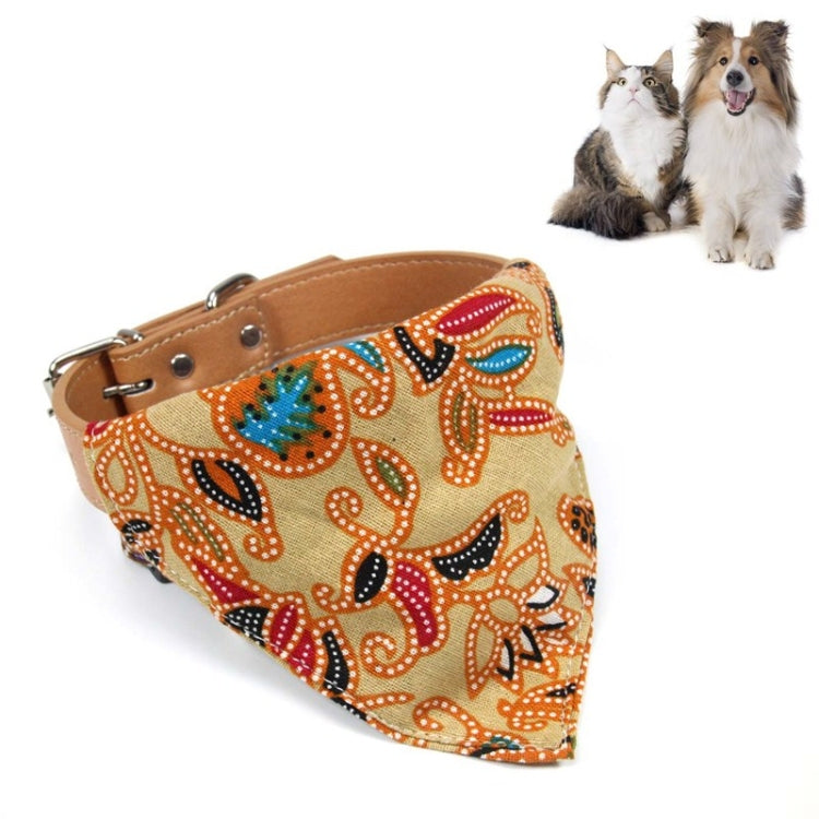 Cotton Pet Bib Cat Headband Dog Saliva Towel