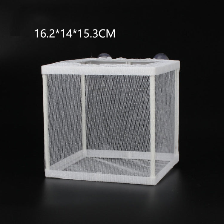 Small Aquarium Incubator Small Fish Isolation Box Net Tropical Fish Breeding Box, Without Clapboard