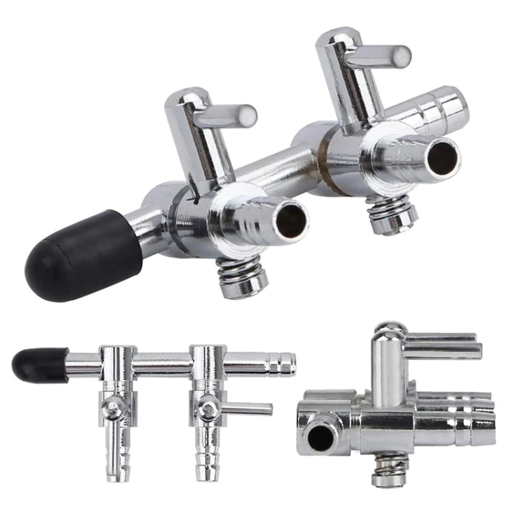 Fish Tank Oxygen Pipe Stainless Steel Distributor Oxygen Regulating Valve, One Head, Two Heads, Three Heads, Four Heads, Five Heads, Six Heads, Eight Heads, Ten Heads