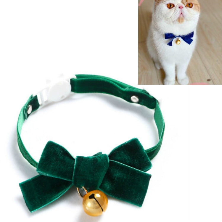 Velvet Bowknot Adjustable Pet Collar Cat Dog Rabbit Bow Tie Accessories