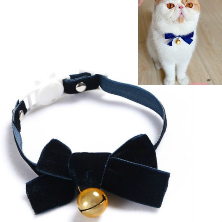 Velvet Bowknot Adjustable Pet Collar Cat Dog Rabbit Bow Tie Accessories