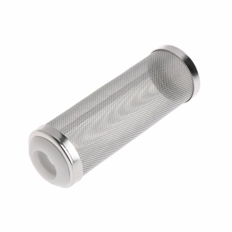 Stainless Steel Water Inlet Protective Cover Fish Tank Aquarium Filter Water Inlet Suction Filter Cover, Specification: White 12mm, White 12mm, White 16mm, Black 12mm, Black 16mm