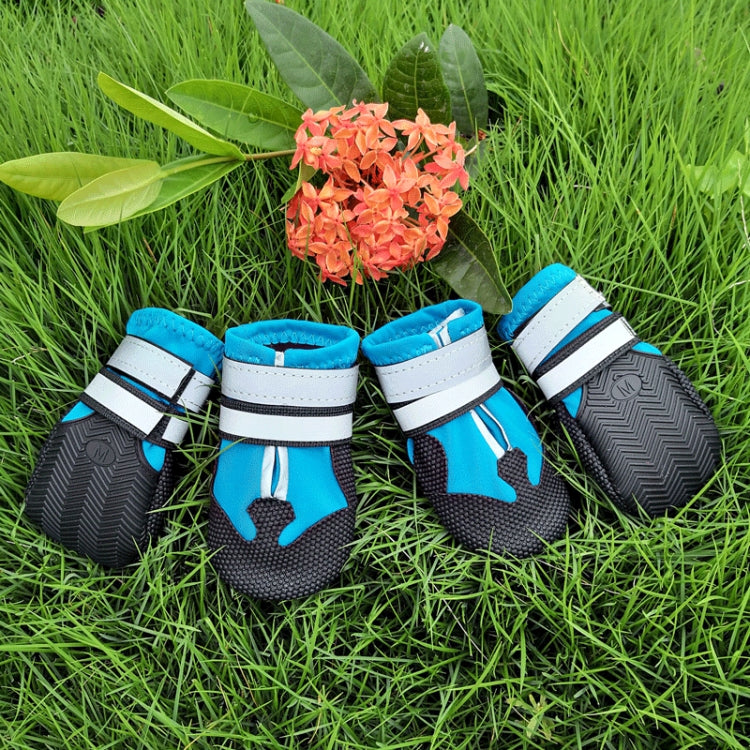 Wear-Resistant Non-Slip & Waterproof Pet Shoe Covers Medium And Large Dog Shoes