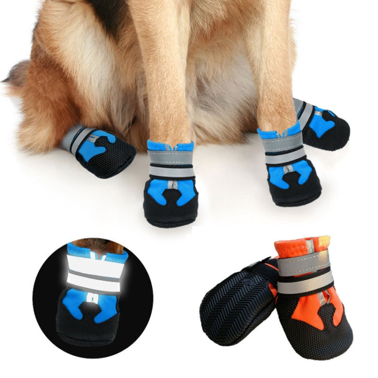 Wear-Resistant Non-Slip & Waterproof Pet Shoe Covers Medium And Large Dog Shoes