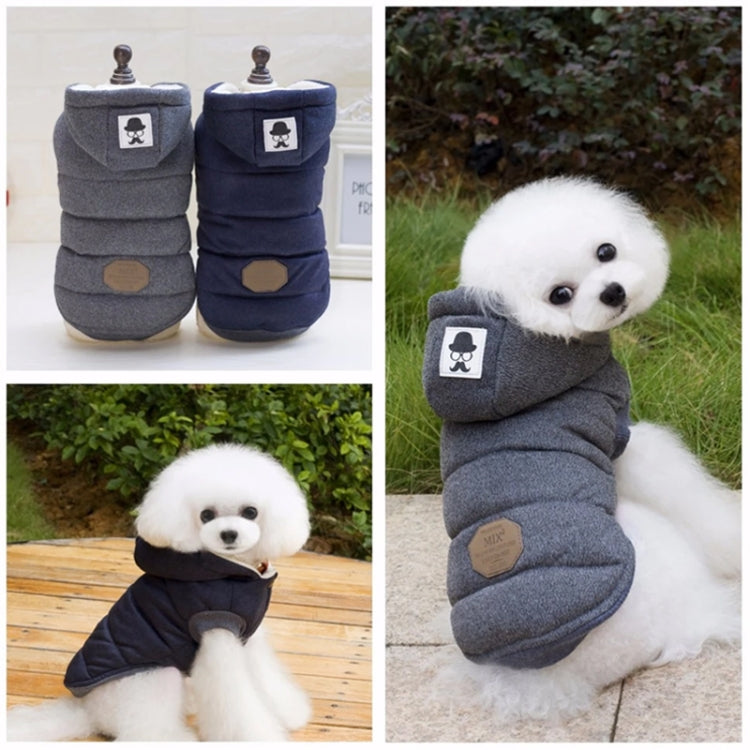 Winter Padded Coat Super Warm and Soft Cotton Jacket for Pet Dog