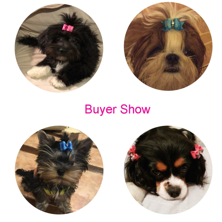 10pcs Handmade Cute Pet Dog Bow Loverly Bowknot Dog Ties