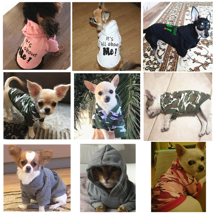 Autumn Winter Fleece Hooded Teddy Pet Dog Sweater Clothes