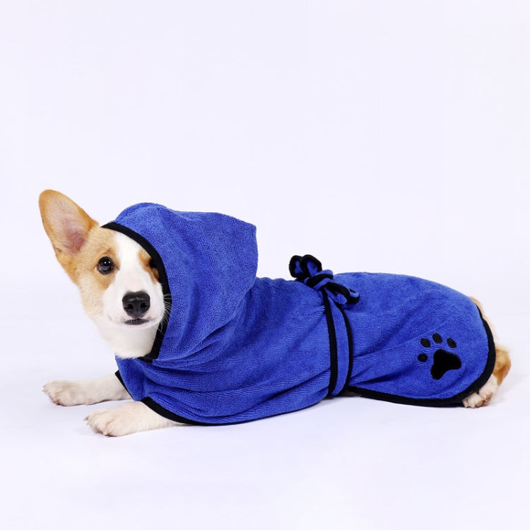 Dog Water Absorbing Towel Cat Bath Towel Bathrobes Pet Supplies