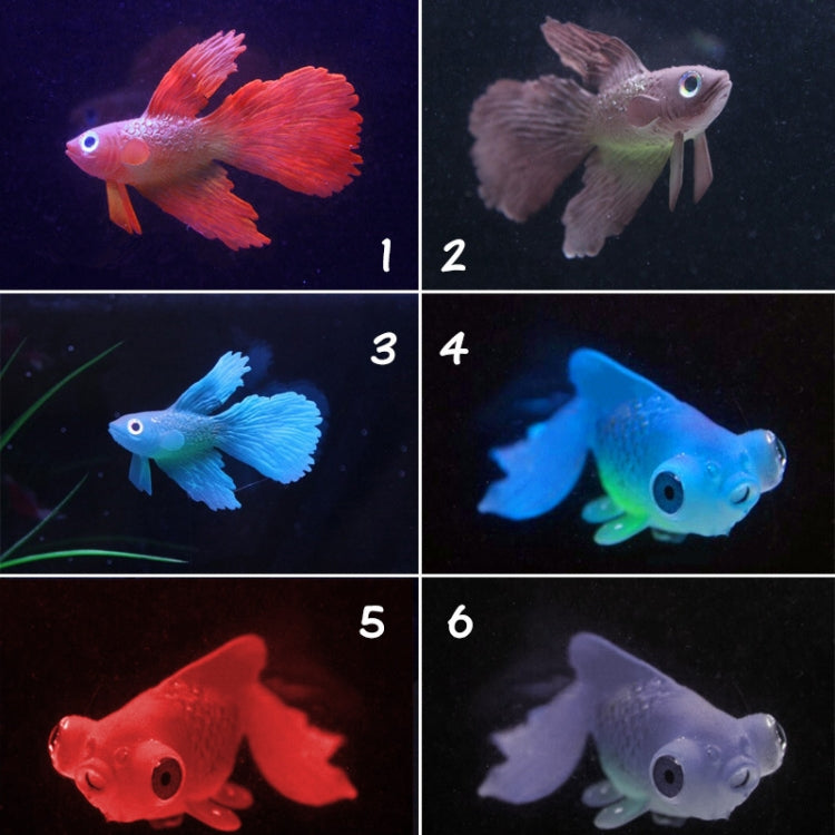 Night Light Simulation Fish Tank Decorations Environmentally Friendly Silicone Colorful Fish