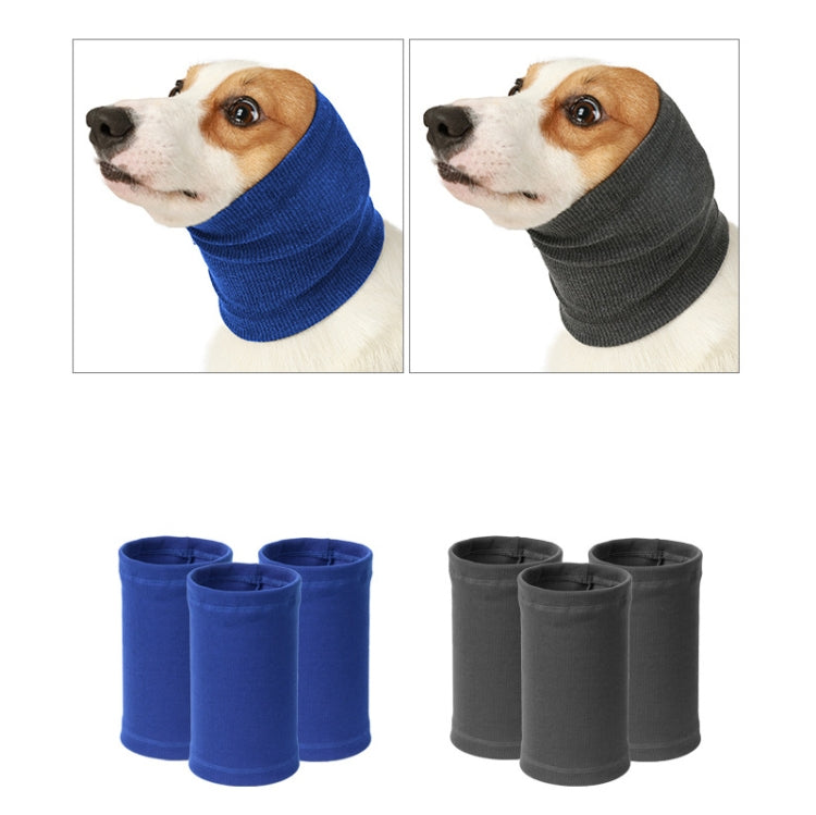 Dog Comforting Headgear Pet Scare Prevention Headscarf, S, M, L