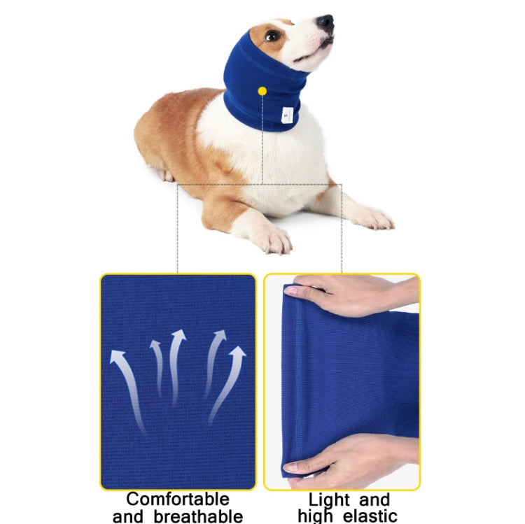 Dog Comforting Headgear Pet Scare Prevention Headscarf