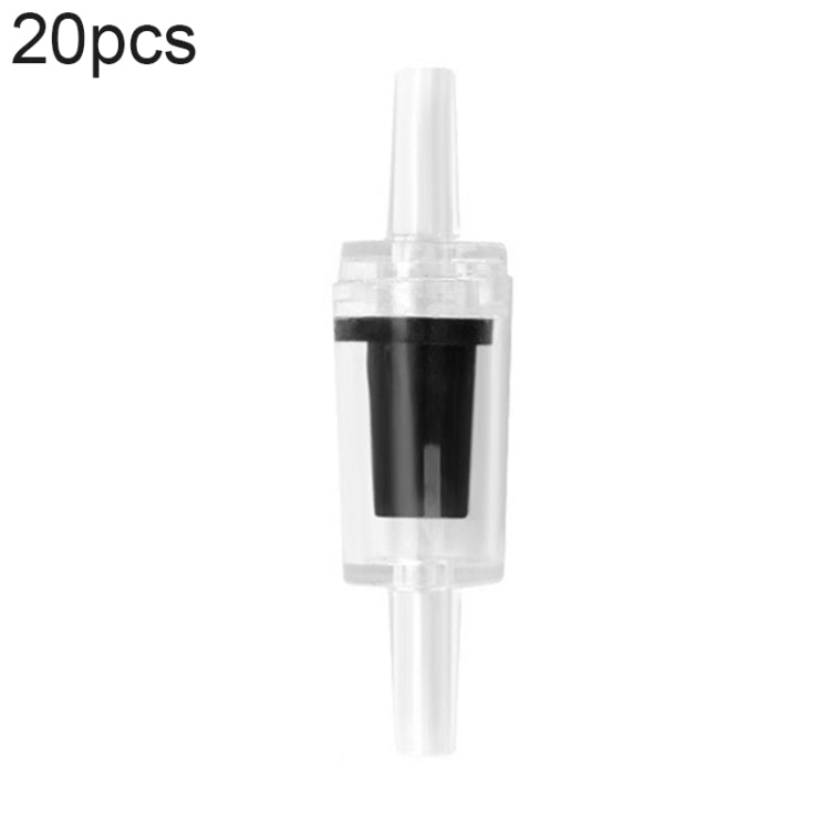 20 PCS Fish Tank Oxygen Pump Trachea Check Valve