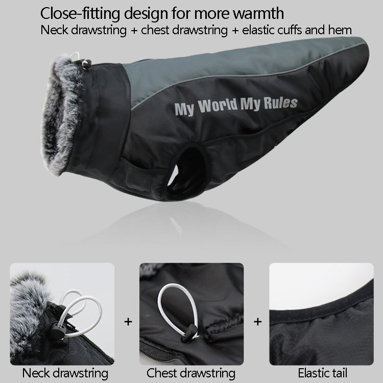 BL-683 Keep Warm Reflective Dog Clothes