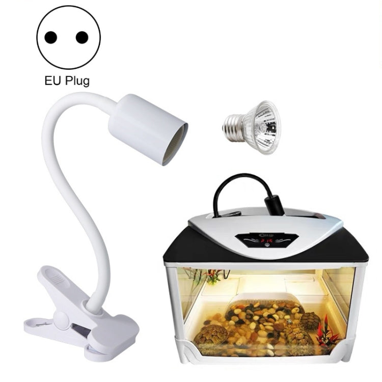 ZY-UAB Turtle Backlight UVA Heated Climbing Pet Backlight,, EU Plug With Bulb, US Plug Without Bulb