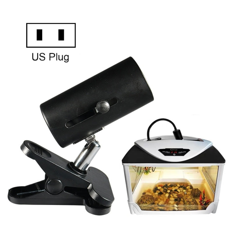 ZY-UAB Turtle Backlight UVA Heated Climbing Pet Backlight,, EU Plug With Bulb, US Plug Without Bulb