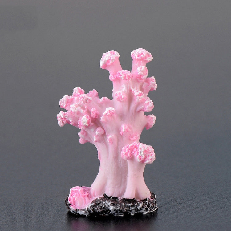 10 PCS Simulation Resin Coral Aquarium Fish Tank Small Ornaments