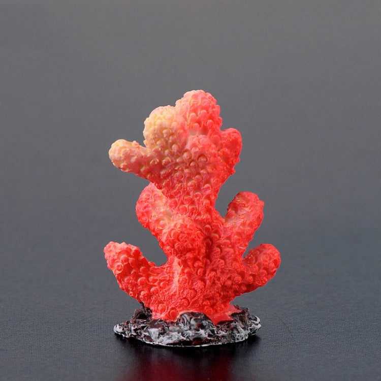 10 PCS Simulation Resin Coral Aquarium Fish Tank Small Ornaments