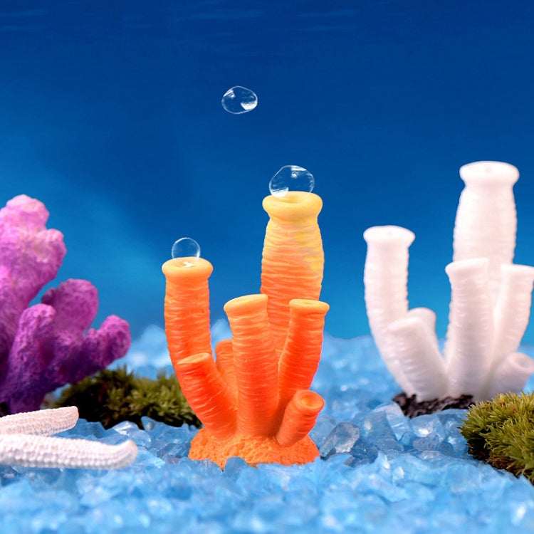 10 PCS Simulation Resin Coral Aquarium Fish Tank Small Ornaments