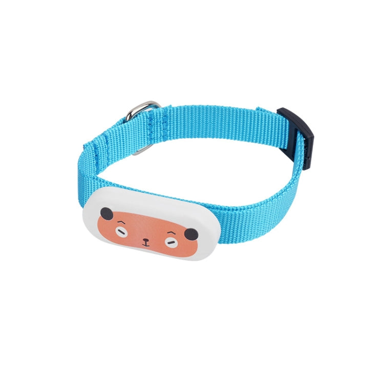 GPS Pet Anti-lost Collar Tracking Locator, Butterfly Bone, Blue White Bone, Bee, Bear