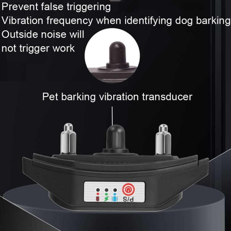 Intelligent Anti-barking Device Dog Trainer Collar, Style: